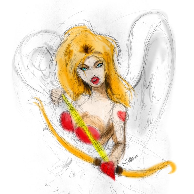 Cupid Sketch