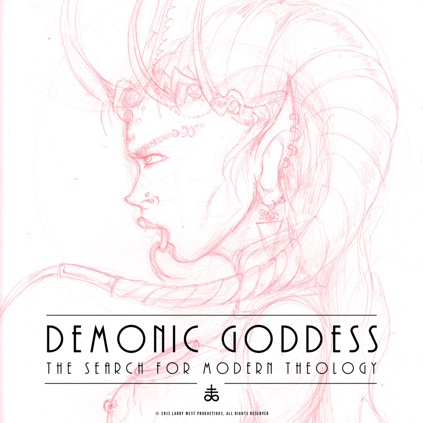 Demonic Goddess - Design Idea