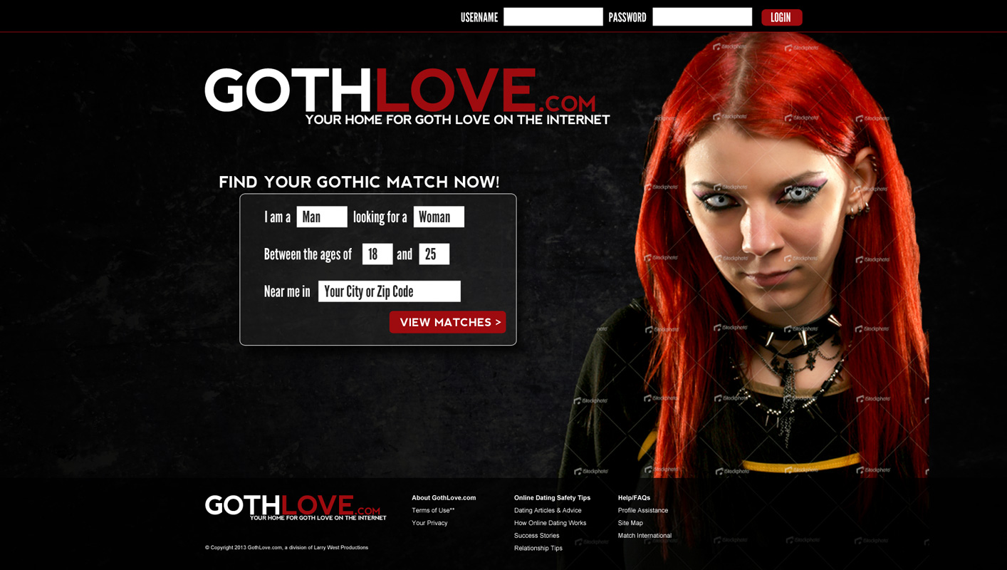 GothLove Site V1