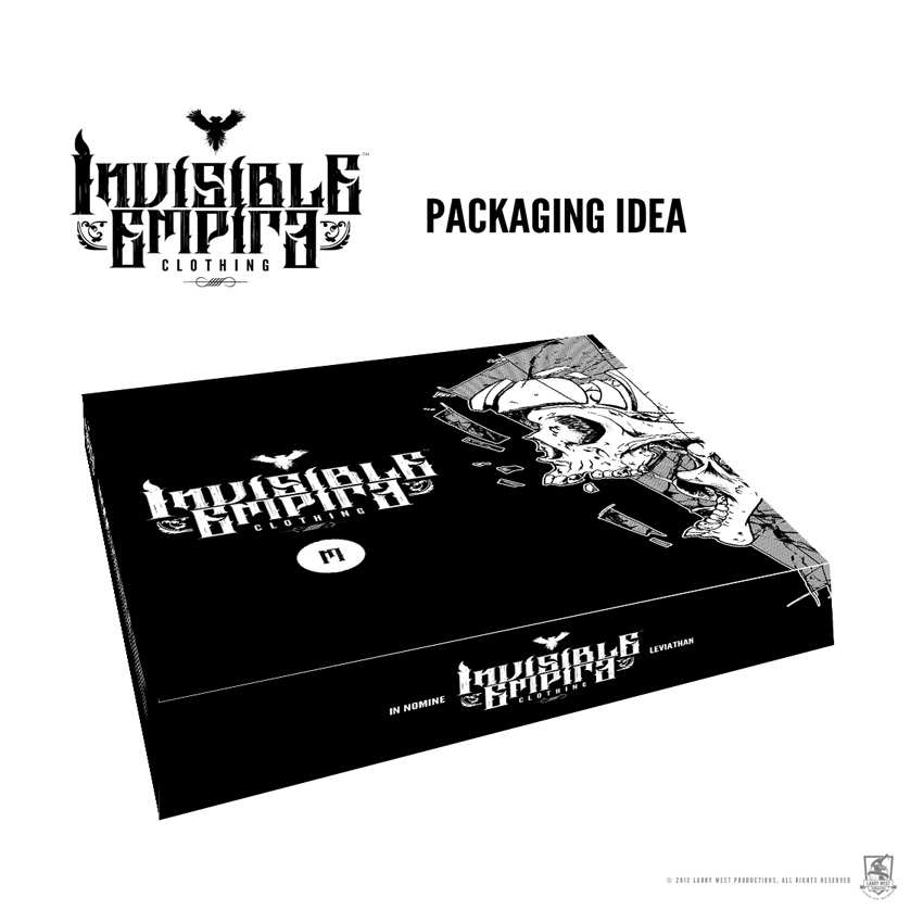 Invisible Empire Clothing - Packaging Concept