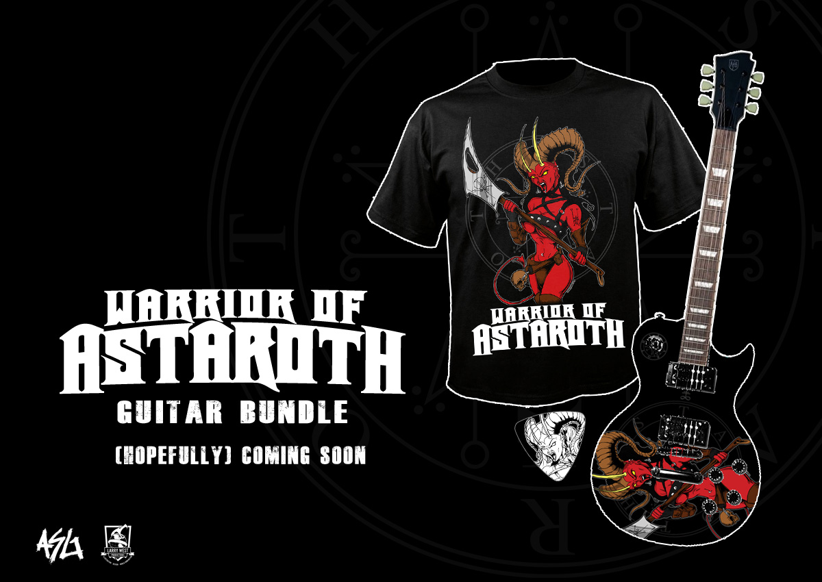 Warrior of Astaroth Guitar Bundle