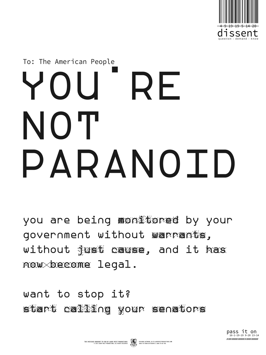You're Not Paranoid