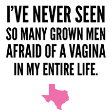 Texas is Afraid of Vaginas