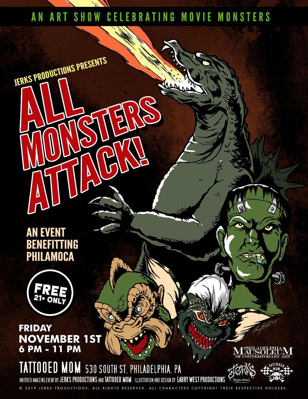 All Monsters Attack! Poster
