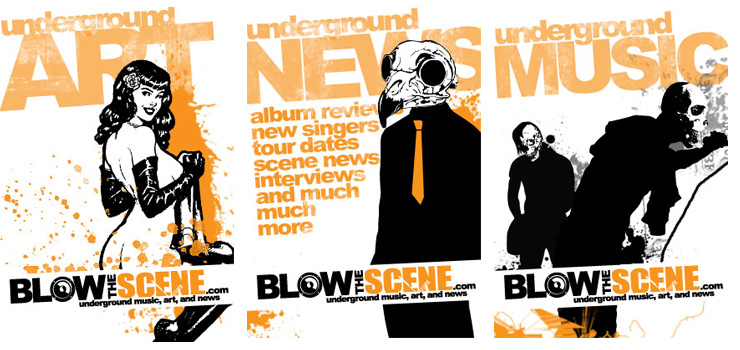 Blow the Scene Banner Ads