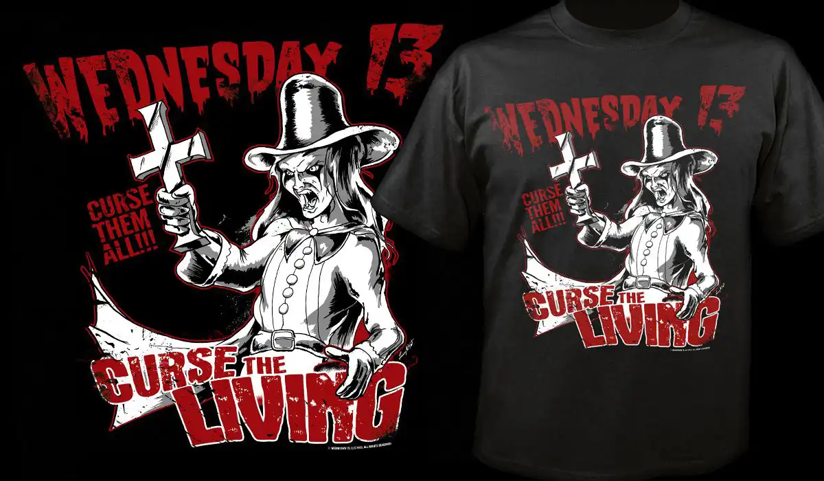Wednesday 13 - Curse The Living T-Shirt