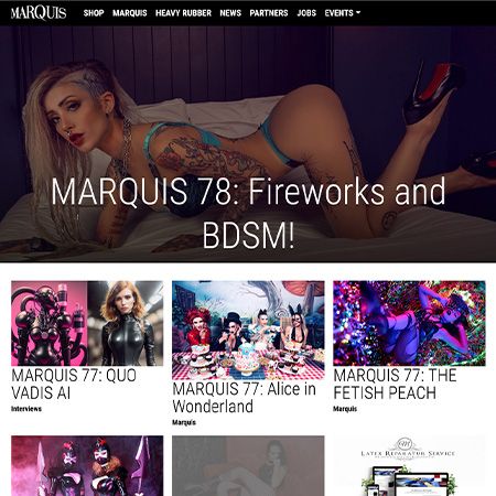 Marquis Magazine Website