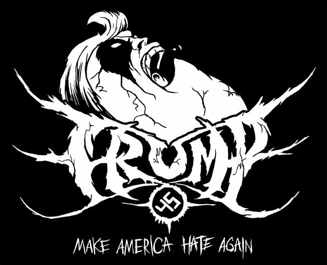 Trump: Make America Hate Again! Sticker